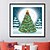 cheap Diamond Painting-1pc Christmas DIY Diamond Painting Christmas Tree Pattern Handcraft Home Gift Without Frame 30x30cm/12&#039;&#039;x12&#039;&#039;