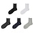 Χαμηλού Κόστους ανδρικές κάλτσες-Ανδρικά 5 Ζεύγη Κάλτσες Αθλητικές κάλτσες Κοντές Κάλτσες Καθημερινές Κάλτσες Μαύρο Λευκό Χρώμα Βαμβάκι Μονόχρωμο Causal Καθημερινά Αθλητικά Μεσαίο Άνοιξη, Φθινόπωρο, Χειμώνας, Καλοκαίρι