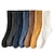Χαμηλού Κόστους ανδρικές κάλτσες-Ανδρικά 3 Ζεύγη Κάλτσες Κάλτσες Φορέματος Κοντές Κάλτσες Μαύρο Λευκό Χρώμα Βαμβάκι Μονόχρωμο Causal Καθημερινά Ζεστό Χειμώνας Μοντέρνα Ανατομικό