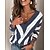 cheap Hoodies &amp; Sweatshirts-Women&#039;s Sweatshirt Pullover Basic Blue Purple khaki Graphic Street Long Sleeve V Neck