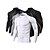 cheap Base Layer &amp; Compression-Men&#039;s Compression Shirt Running Shirt Stripe-Trim Reflective Strip Long Sleeve Compression Clothing Athletic Winter High Neck Spandex Breathable Moisture Wicking Soft Running Active Training Jogging