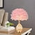 cheap Table&amp;Floor Lamp-Pink Feather Bedside Lamp Luxury Fairy Lights Feather Bedside Lamp Shade Feather Table Lamp Desk Lampshade for Living Room Bedroom Dining Room