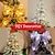 baratos Mangueiras de LED-4m 5m 10m decoração de natal fita led luzes de fada enfeites de árvore de natal para casa diy arcos corda de luz navidad ano novo