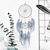 halpa Unisiepparit-boho unisieppari käsintehty lahja seinälle ripustettava sisustus taiteellinen ornamentti käsityö sulkahelmi lasten makuuhuoneen hääfestivaaleille 50 * 11cm