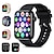 cheap Smartwatch-iMosi QX7 Smart Watch 1.85 inch Smartwatch Fitness Running Watch Bluetooth Temperature Monitoring Pedometer Call Reminder Compatible with Android iOS Women Men Waterproof Long Standby Hands-Free Calls