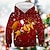 billiga Huvtröjor och tröjor för pojkar-Barn Pojkar Huvtröja jultomten Varje Emoji Långärmad Höst Vinter Aktiv Dagligen Bomull Ledigt