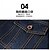 cheap Men&#039;s Jackets &amp; Coats-men&#039;s long sleeves lapel sherpa fleece lined black jean denim jacket coat(0047-dark blue-m)