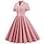 Χαμηλού Κόστους 1950-Ρετρό / Βίντατζ Δεκαετία του 1950 φόρεμα διακοπών Φόρεμα Flare Γυναικεία Καρό / Τετραγωνισμένο Περιπετειώδης Γκιγκάν Εφαρμοστό &amp; Εμβαζέ Χριστούγεννα Πάρτι Τσαγιού Καθημερινά Φόρεμα