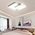 billiga Plafonder-led taklampa svart fyrkantig, 18,7&quot; taklampa dimbar vardagsrumslampa modernt kök korridor sovrum
