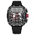 cheap Quartz Watches-MINI FOCUS Quartz Sport Watch Gift for men Chronograph Luminous Calendar Army Mens Watches Top Brand Luxury Silicone Band Waterproof