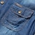 abordables chemises en jean pour hommes-Homme Chemise Chemise en chambray Chemise d'été Chemise en jean Chemise Boutonnée Chemise en Jean bleu marine Bleu Bleu clair Manche Courte Uni Couleur Unie Col Rabattu Extérieur Vacances Boutonné