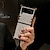 preiswerte Samsung-Handyhülle-Handy Hülle Handyhüllen Für Samsung Galaxy Z Flip 5 Z Flip 4 Z Flip 3 Klappetui Flipbare Hülle Bling Inhaber anrufen Glänzender Schein Kristalldiamant PC