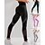 cheap Yoga Leggings &amp; Tights-Women&#039;s Running Tights Leggings Compression Pants Mesh High Waist Base Layer Sports &amp; Outdoor Athletic Winter Tummy Control Butt Lift Quick Dry Fitness Gym Workout Running Sportswear Activewear Solid