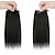 cheap Clip in Extensions-Synthetic Invisible Hair pad piece Seamless Clip In Hair Piece Hair Extension Hair Topper for Thinning Hair Women 2 PCS 20CM/8Inch 30CM/12INCH