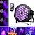abordables Projecteurs, lampes et lasers-36led uv télécommande para lumière teinture violet clair effet lumière scène lumière ktv bar