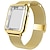 billiga Apple Watch-band-Milanesisk loop Kompatibel med Apple Watch klockband med Case Magnetlås Rostfritt stål Ersättningsurband för Series 8 7 6 5 4 3 2 1 SE 49 mm 45 mm 44 mm 42 mm 41 mm 40 mm 38 mm Sreies Ultra SE 8 7 6