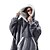 abordables Couverture portable-couverture à capuche portable, sweat-shirt à capuche sherpa surdimensionné, couverture de détente géante en polaire floue chaude avec poche sur les manches à capuche, doux et confortable pour femmes