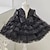 cheap Party Dresses-Kids Girls&#039; Party Dress Sequin Long Sleeve Performance Wedding Anniversary Adorable Princess Cotton Above Knee Party Dress A Line Dress Flower Girl&#039;s Dress Fall Winter 2-12 Years Black White Pink