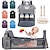 halpa Säilytyslaukut-7 väriä uusi muoti matkamuumio monitoimireput äitiysvaippalaukku suuri kapasiteetti vaippakassi matkareppu hoitolaukku vauvanhoitoon äitilaukku autotarvikkeet