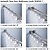 cheap Shower Curtains Top Sale-12 pcs Stainless Steel Curtain Hooks Bath Curtain Rollerball Shower Curtain Rings Hooks 5 Rollers Polished Satin Nickel Ball