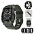 Χαμηλού Κόστους Ζώνες Apple Watch-Στρατιωτική Προστασία Συμβατό με Ζάντα ρολογιού Apple Watch Ρυθμιζόμενο Αναπνέει σιλικόνη Ανταλλακτικό λουράκι ρολογιού για Series 6 / SE / 5/4 44mm Apple Watch Series 8 Ρολόι Apple Σειρά 1