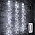 voordelige LED-lichtstrengen-waterval lichtslingers led kerstverlichting 2 m 200 leds wijnstokken lichten koperdraad kerst bruiloft feest vakantie boom decoratie