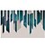 cheap Geometric &amp; Stripes Wallpaper-TV Background Wallpaper Nordic Simple Personality Geometric Art abstract Wallpaper Atmosphere Dark Blue Graffiti Wallpaper Mural