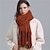 preiswerte Schals für Damen-Damen Schals Täglich Festtage Polyester Einfach Casual Warm Lässig / Alltäglich 1 PC