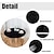 billige Bordduker-nordisk duk utendørs rund elastisk bordtrekk vanntett og oljetett pvc duk til kjøkken, fest, ferie, , buffet