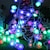 Χαμηλού Κόστους LED Φωτολωρίδες-πυγολαμπίδα πικραλίδα νεράιδα φωτάκια κορδονιού 10m-50m ηλιακό και plug-in διπλής χρήσης εξωτερικού χώρου αδιάβροχα λουλούδια φωτάκια κορδόνια λουλούδια δημιουργικά φωτάκια χορδών φωτάκια γιορτής για