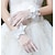 Χαμηλού Κόστους Γάντια Γάμου-Τούλι Μέχρι τον καρπό Γάντι Πεπαλαιωμένο Στυλ / Κομψό Με Φιόγκος(οι) Γάμος / Κόμμα γάντι