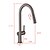 cheap Pullout Spray-Kitchen Faucet with Pull-out Spray,Single Handle One Hole Brass High Arc 2-modes 360°Rotatable Modern Contemporary Kitchen Taps