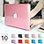 cheap Laptop Bags,Cases &amp; Sleeves-Crystal Laptop Case For Apple Macbook Air Pro Retina 11 12 13 15 16 inch Solid Colored Plastic Hard Clear Laptop Cover Protective Cover