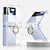 billige Samsung-etui-telefon Etui Til Samsung Galaxy Z Flip 5 Z Flip 4 Flip Etui Vend 360 ° rotation Helkropsbeskyttelse Gennemsigtig Ensfarvet PC