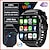 Недорогие Смарт-часы-696 TK01 Умные часы 1.99 дюймовый Смарт-часы-телефон Bluetooth 4G Педометр Напоминание о звонке Датчик для отслеживания сна Совместим с Android iOS Мужчины GPS Хендс-фри звонки Фотоаппарат IP 67