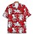 billige herrelejrskjorter-Herre Skjorte Lejrskjorte Aloha skjorte Kokos palme Grafiske tryk Blæksprutte Surf Aftæpning Sort Vin Navyblå Blå 3D-udskrivning udendørs Gade Kortærmet Trykt mønster Knap ned Tøj Tropisk Hawaiiansk