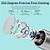 preiswerte Persönliche Schutzausrüstung-Smart Visual Ohrstöpsel Endoskop 300 W 1296p hochpräzise Ohrstöpsel Mini-Kamera Otoskop mit LED-Licht Gesundheitswesen Ohrreiniger für iPhone iPad Android-Handy