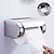 preiswerte Toilettenpapierhalter-Toilettenpapierhalter Edelstahl wasserdichte Papierrollenhalter Wandmontage (polierendes Chrom)