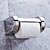 preiswerte Toilettenpapierhalter-Toilettenpapierhalter Edelstahl wasserdichte Papierrollenhalter Wandmontage (polierendes Chrom)