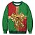 cheap Christmas Costumes-Santa Suit Santa Claus Ugly Christmas Sweater / Sweatshirt Hoodie Men&#039;s Women&#039;s Costume Party Christmas Christmas Carnival Masquerade Teen Adults&#039; Party Christmas Vacation Polyester Top