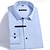 Χαμηλού Κόστους ανδρικά μη σιδερένια πουκάμισα-Ανδρικά Επίσημο Πουκάμισο Πουκάμισο με κουμπιά Πουκάμισο με γιακά Μη σιδερένιο πουκάμισο Ροζ Ανοικτό Μαύρο Λευκό Μακρυμάνικο Σκέτο Απορρίπτω Ανοιξη καλοκαίρι Γάμου Δρόμος Ρούχα Κουμπί-Κάτω