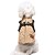 baratos Roupa para Cães-Cachorros Gatos Colete Adorável à moda Comum Casual Diário Inverno Quente Macio Lavável Confortável Ao ar livre Casual / Diário Caminhada Roupas para cães for Bichon Frise Pomerânia Animais de