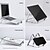 abordables Soporte para tableta-soporte plegable para computadora portátil soporte para teléfono macbook soporte para computadora portátil accesorios de escritorio tamaño ajustable diseño ergonómico compatible con la mayoría de las