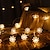 baratos Mangueiras de LED-Luzes de corda de flores led 3d 6m 3m aa bateria energia corda de fériasluzes de fadas luz de corda flexível para iluminação de decoração de festa de casamento de feriado de natal