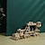 abordables Puzzles-Puzzles en bois 3d bricolage modèle camion grue puzzle jouet cadeau pour adultes et adolescents festival/cadeau d&#039;anniversaire