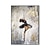 economico Ritratti-pittura a olio fatta a mano su tela decorazione della parete di arte ritratto ragazza di balletto per la decorazione domestica pittura arrotolata senza cornice