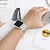 baratos Pulseiras de Apple Watch-Pulseira de Corrente Compatível com Pulseira Apple Watch com caixa Fecho de Metal Fivela Aço Inoxidável pulseira de substituição para 38mm 40mm 41mm 42mm 44mm 45mm 49mm iwatch Series Ultra 8 7 6 SE 5
