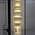 זול אורות קיר פנימיים-פמוטי קיר קריסטל פמוטים קיר זהב יוקרתי תאורת קיר אלגנטית תאורת קיר מנורת קישוט תאורה לחדר שינה סלון מסדרון מסעדה