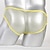 お買い得  メンズのエキゾチックパンツ-男性用 3パック ベーシックパンティー ブリーフ メッシュ スパンデックス 抗菌 漏れ防止 ピュアカラー ローウエスト ライトブルー レイクブルー