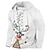 billige Julekostymer-Jul Reinsdyr T-skjorte Anime Tegneserie Animé 3D Klassisk Gate stil Til Par Herre Dame Voksne Jul Maskerade 3D-utskrift Fritid / hverdag